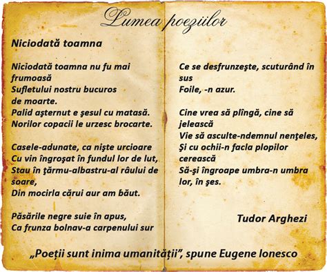 niciodata toamna de tudor arghezi comentariu|„Niciodată Toamna” de Tudor Arghezi. Încercare de analiză a .